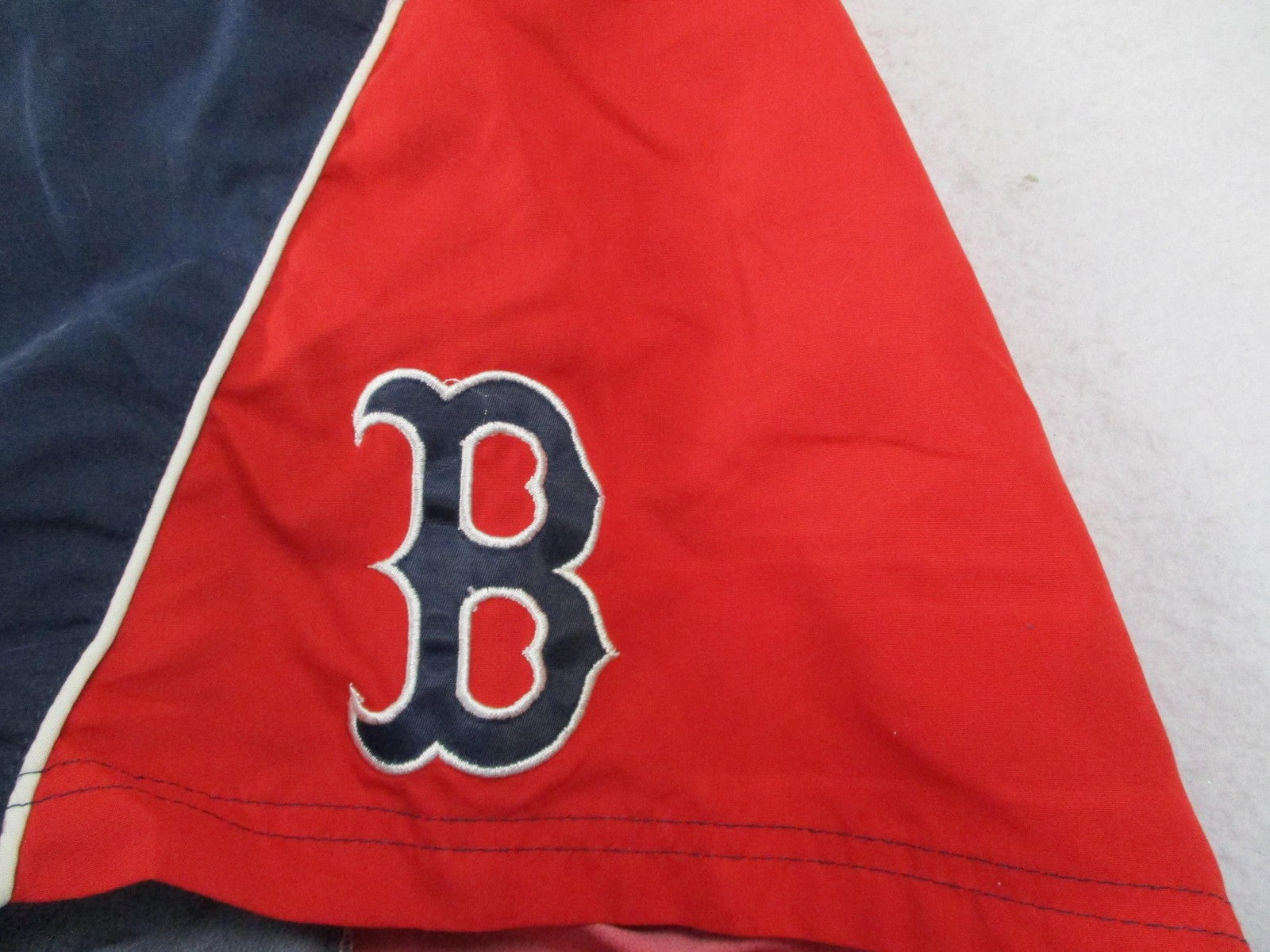 Boston Red Sox Shorts Mens Large Blue Red MLB Baseball G-III Swim Trunks Mesh1