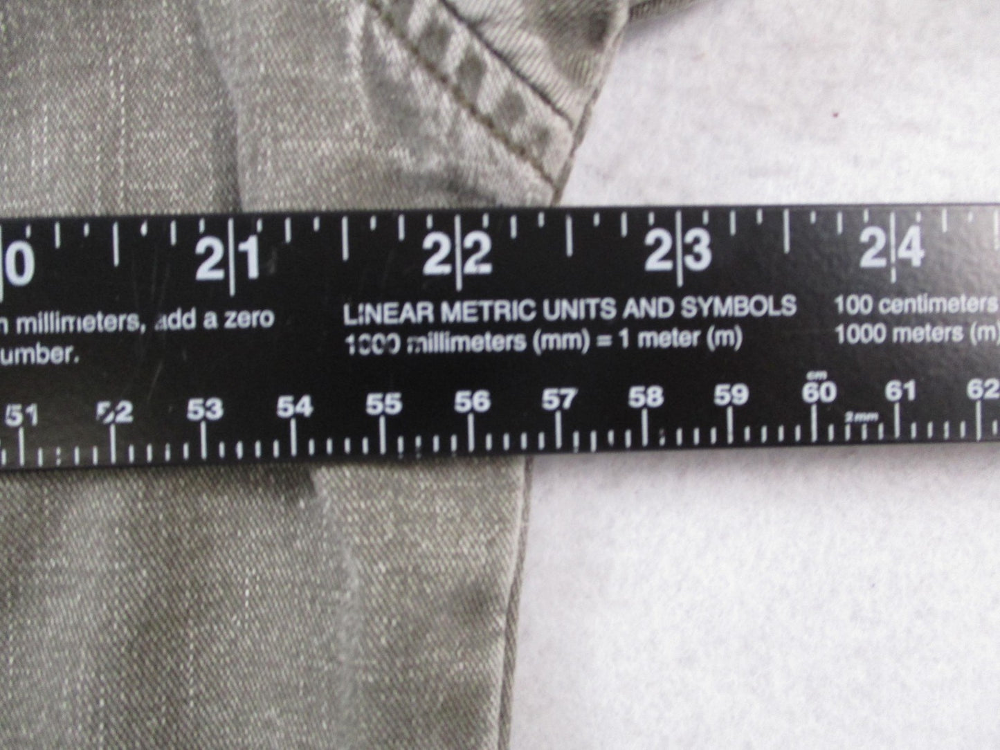 Vintage 90s Cabela's Flannel Lined Stonewash Shirt Mens M Distressed Used 161010