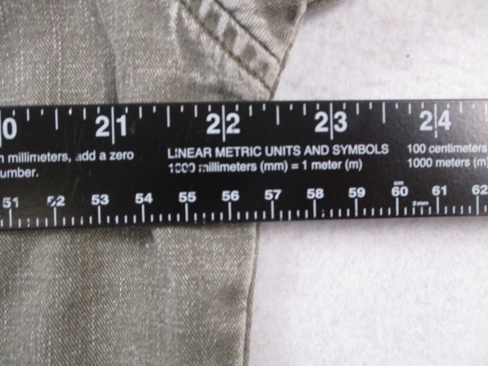 Vintage 90s Cabela's Flannel Lined Stonewash Shirt Mens M Distressed Used 161010