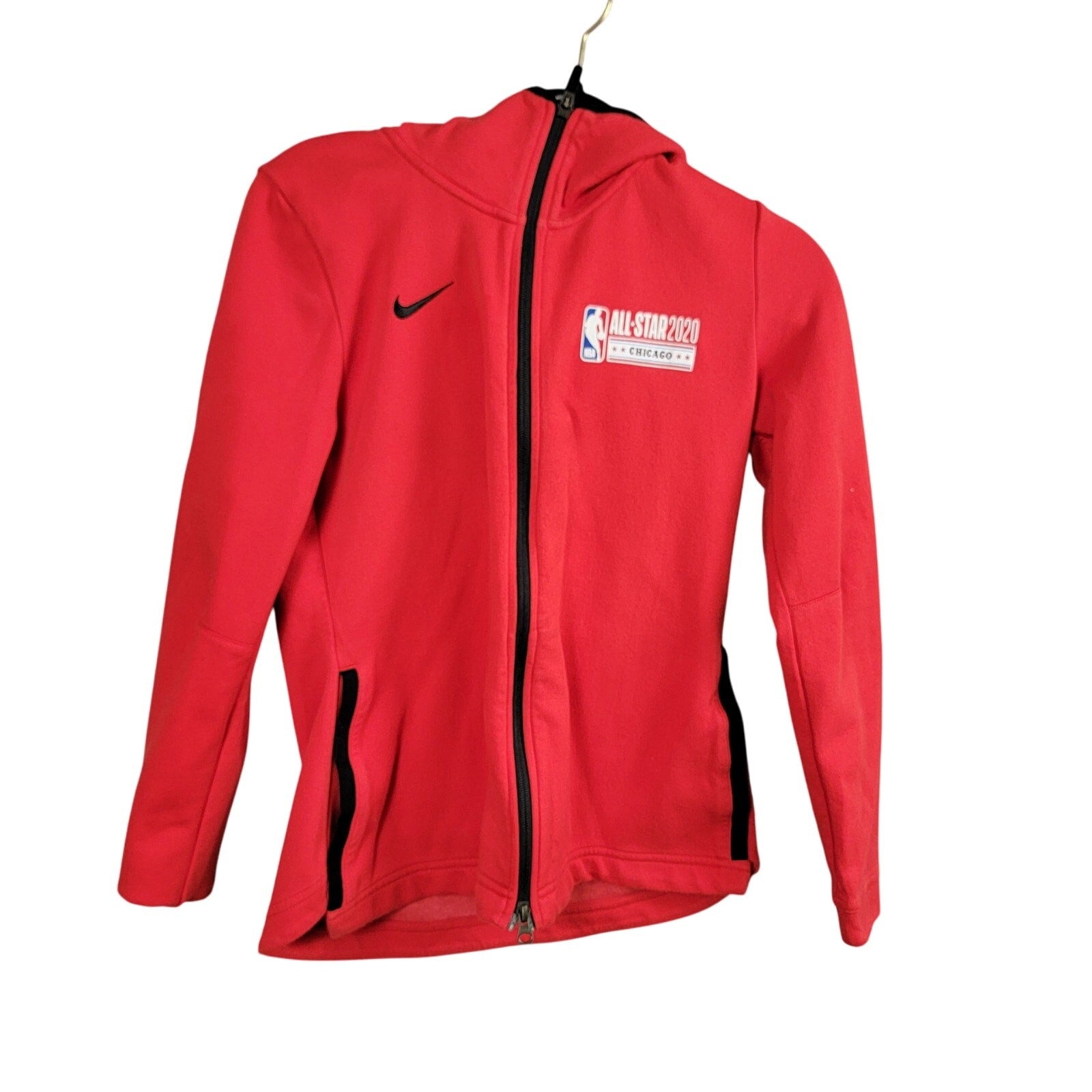 Nike NBA AllStar 2020 Chicago Red DriFit Tracksuit Hoodie & Pants M