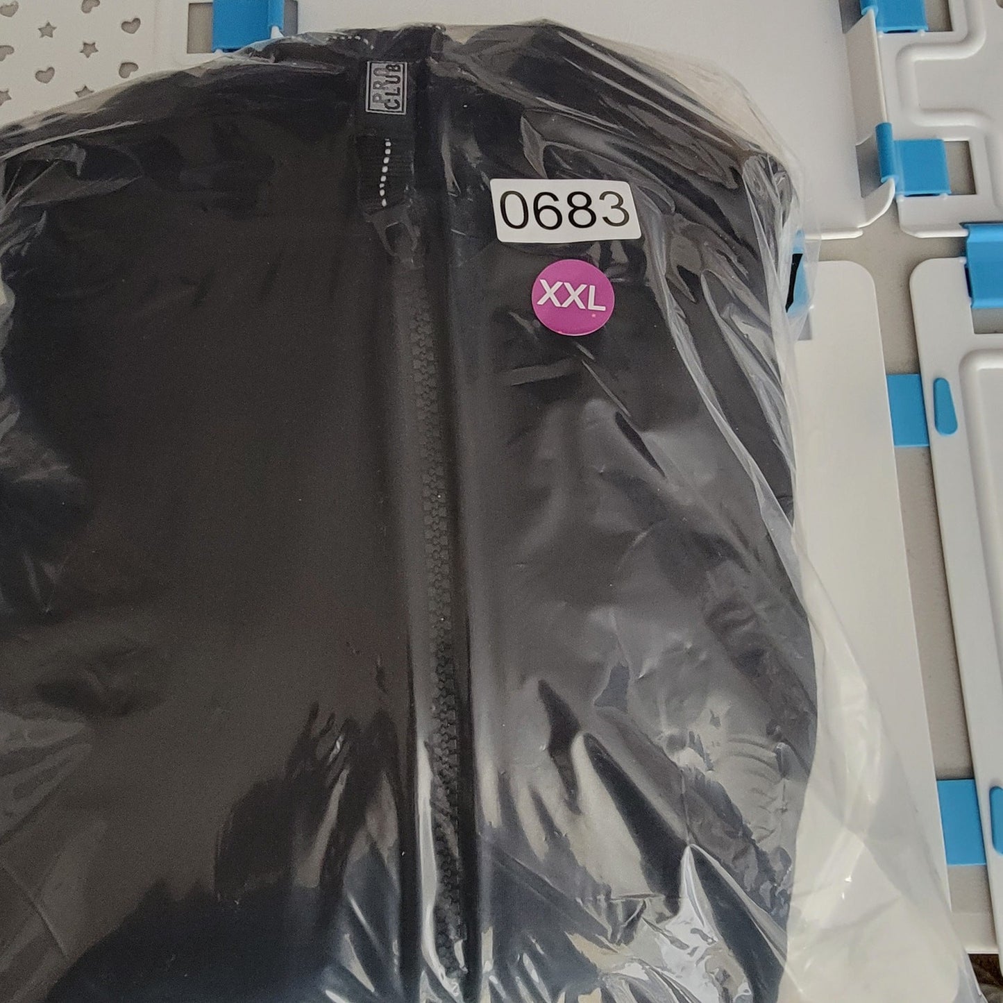 Pro Club Men's Black Heavy Weight Full Zip Hoodie 2XL