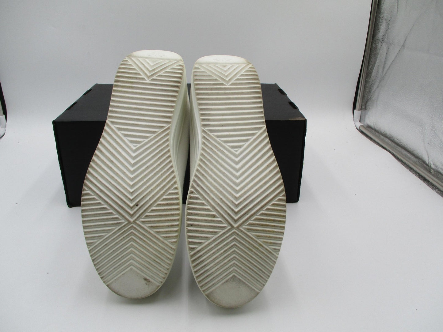 Ruideng Shoes Womens Size 9.5 White Pastel Canvas Star Platform Sneakers (1G8)6