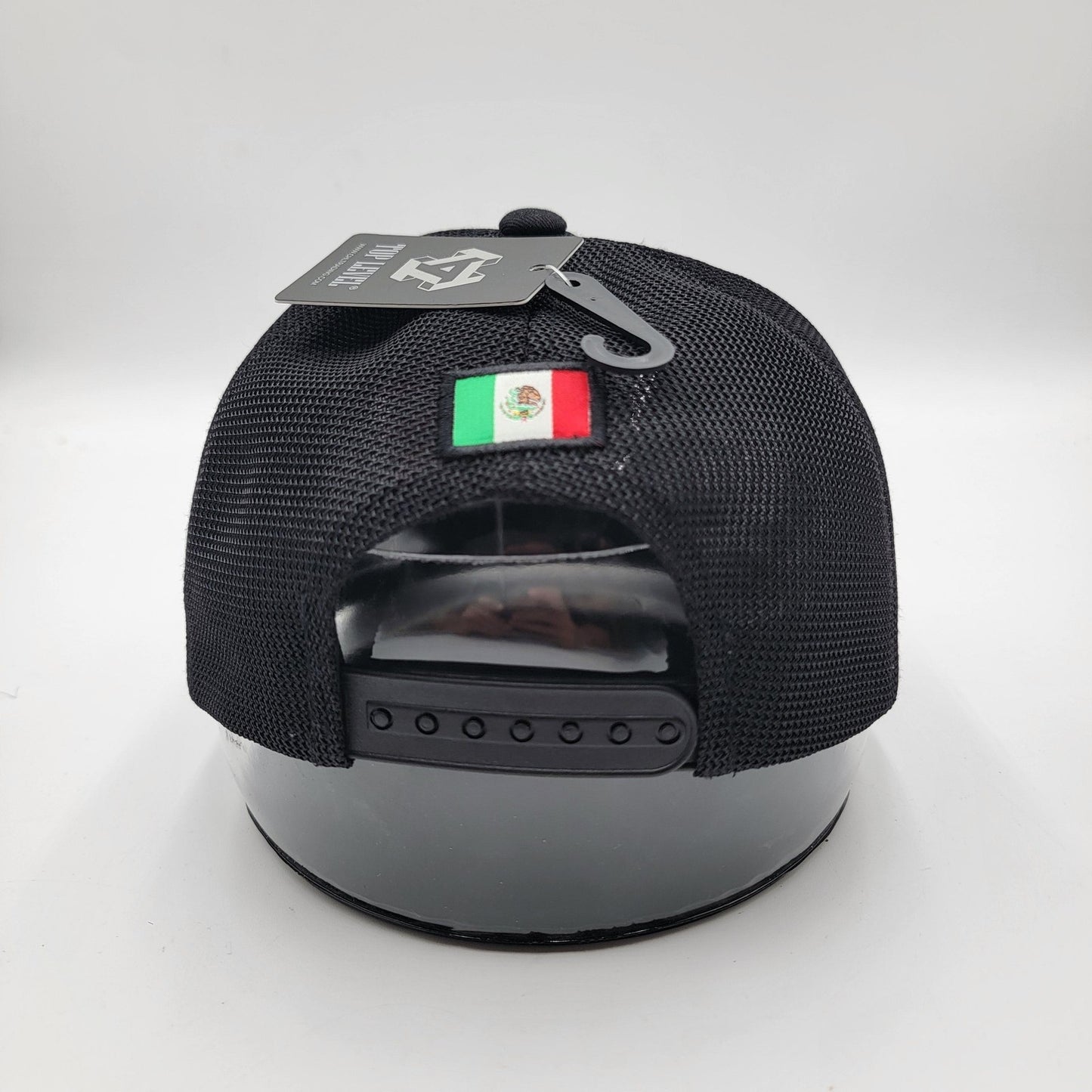 Top Level Hat Cap Snap Back Mesh Embroidered Mexico Flag Eagle Trucker Mens2