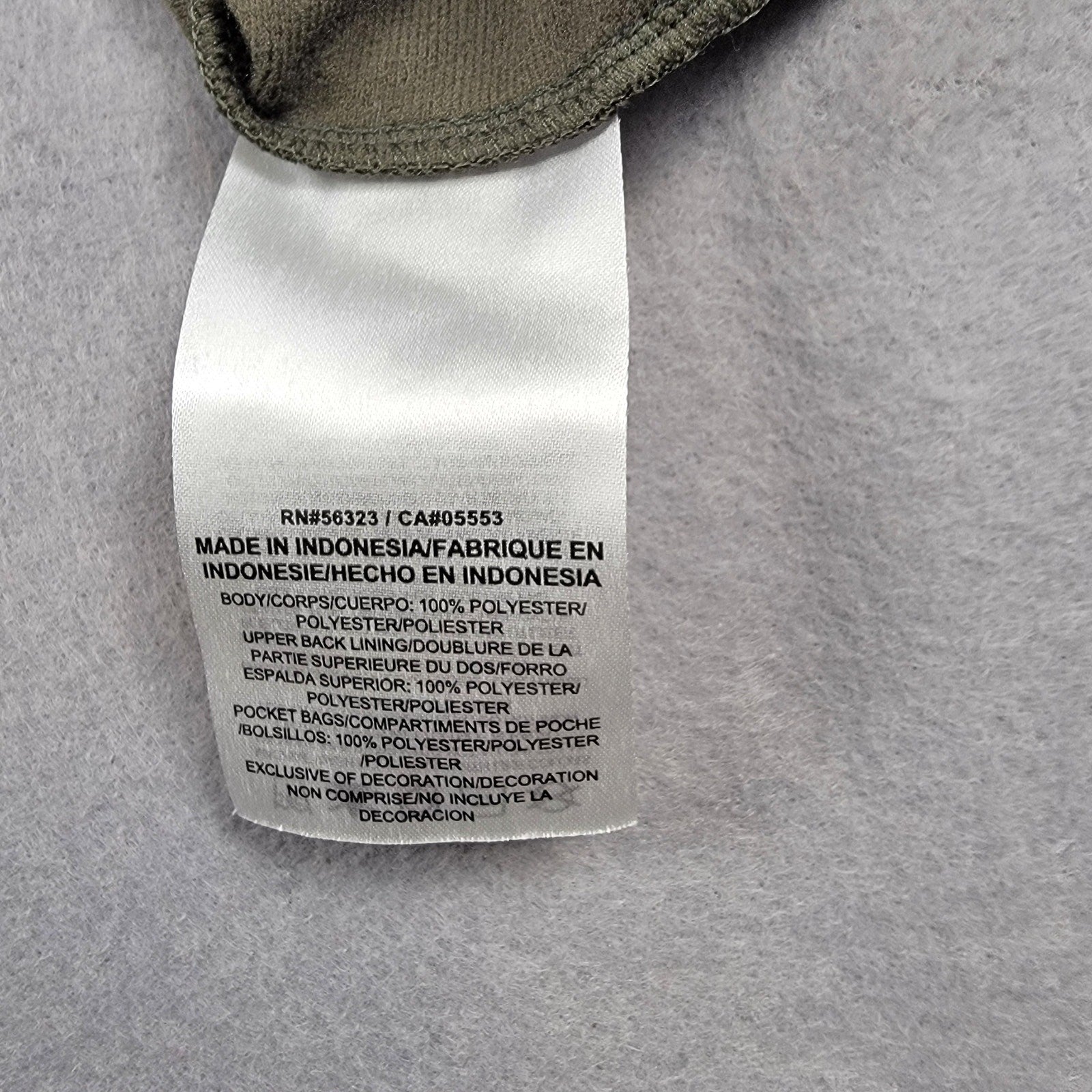 Nike DriFit New Orleans Saints Salute to Service Zip Up Sz S