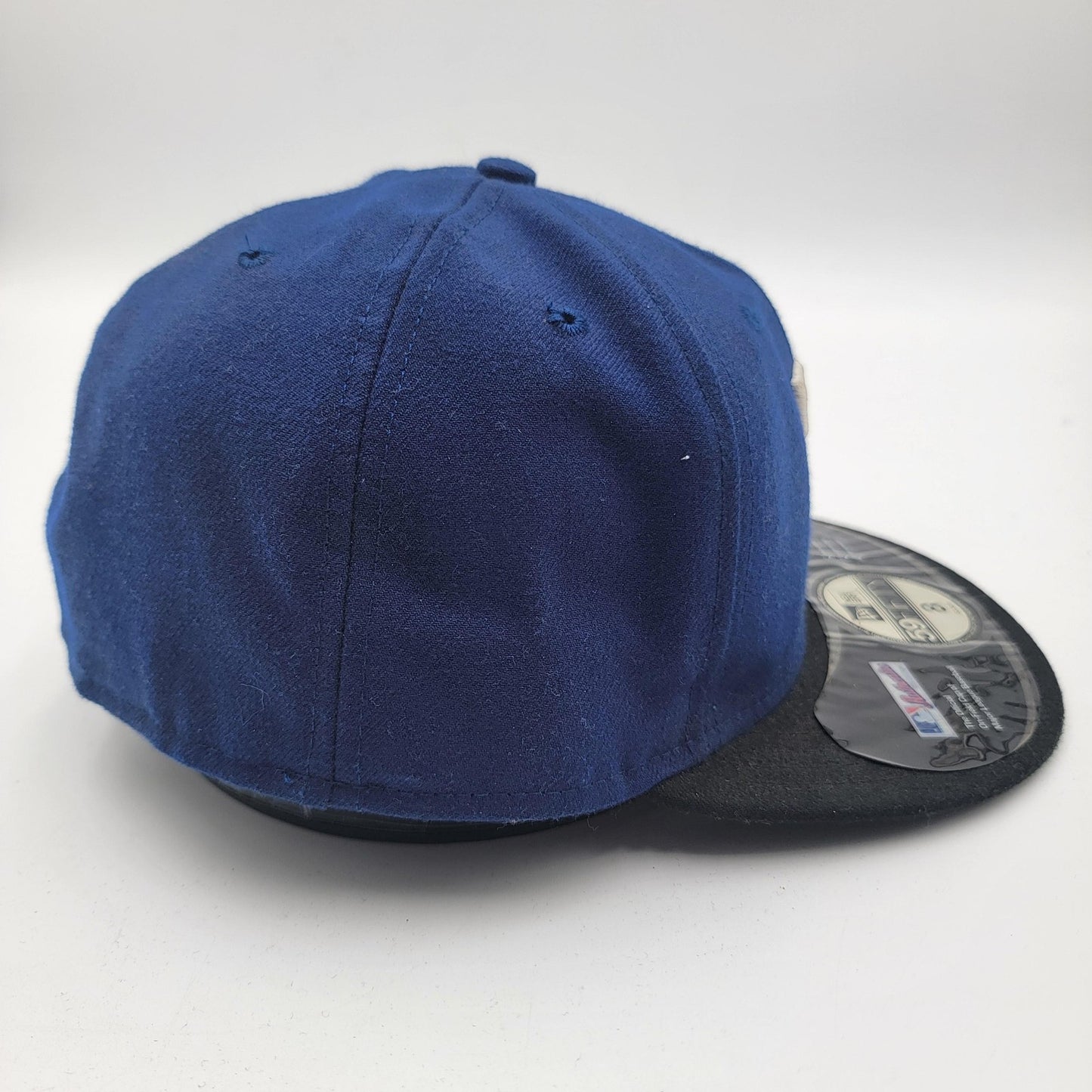 Texas Rangers Hat Cap Fitted Mens 8 Blue Black MLB Baseball Cool Base New Era3