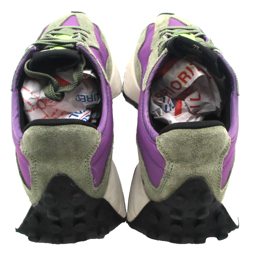 New Balance 327 'Sour Grape Bleached Lime Glow' Mens Sz 8.5 Sneakers MS327TC 1R47