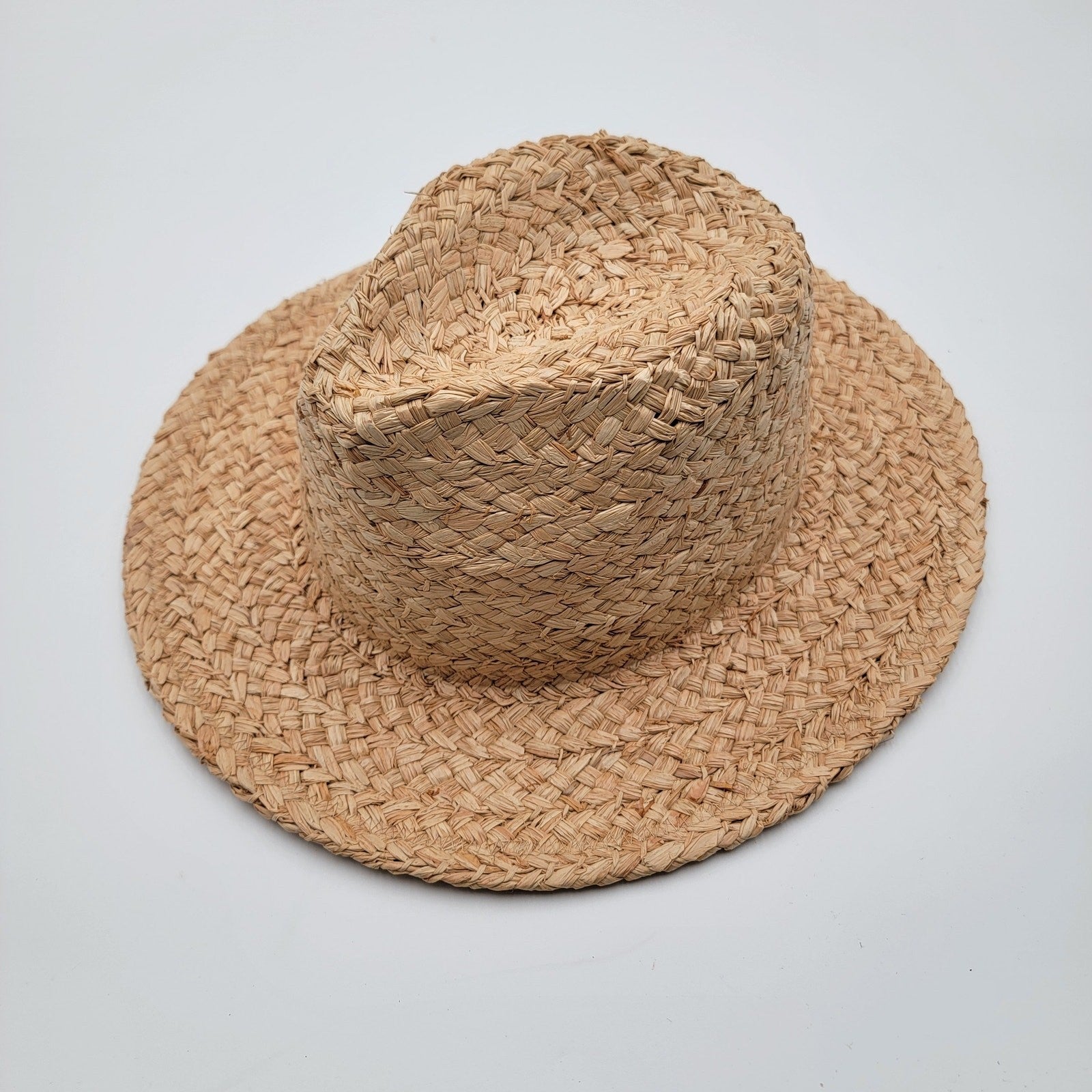 Will + Bear Hat Co River Sand Men’s & Women’s Straw Hat Sz L0