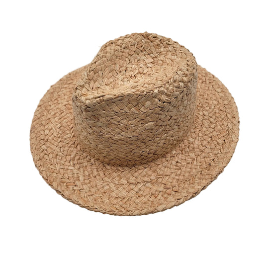 Will + Bear Hat Co River Sand Men’s & Women’s Straw Hat Sz L0
