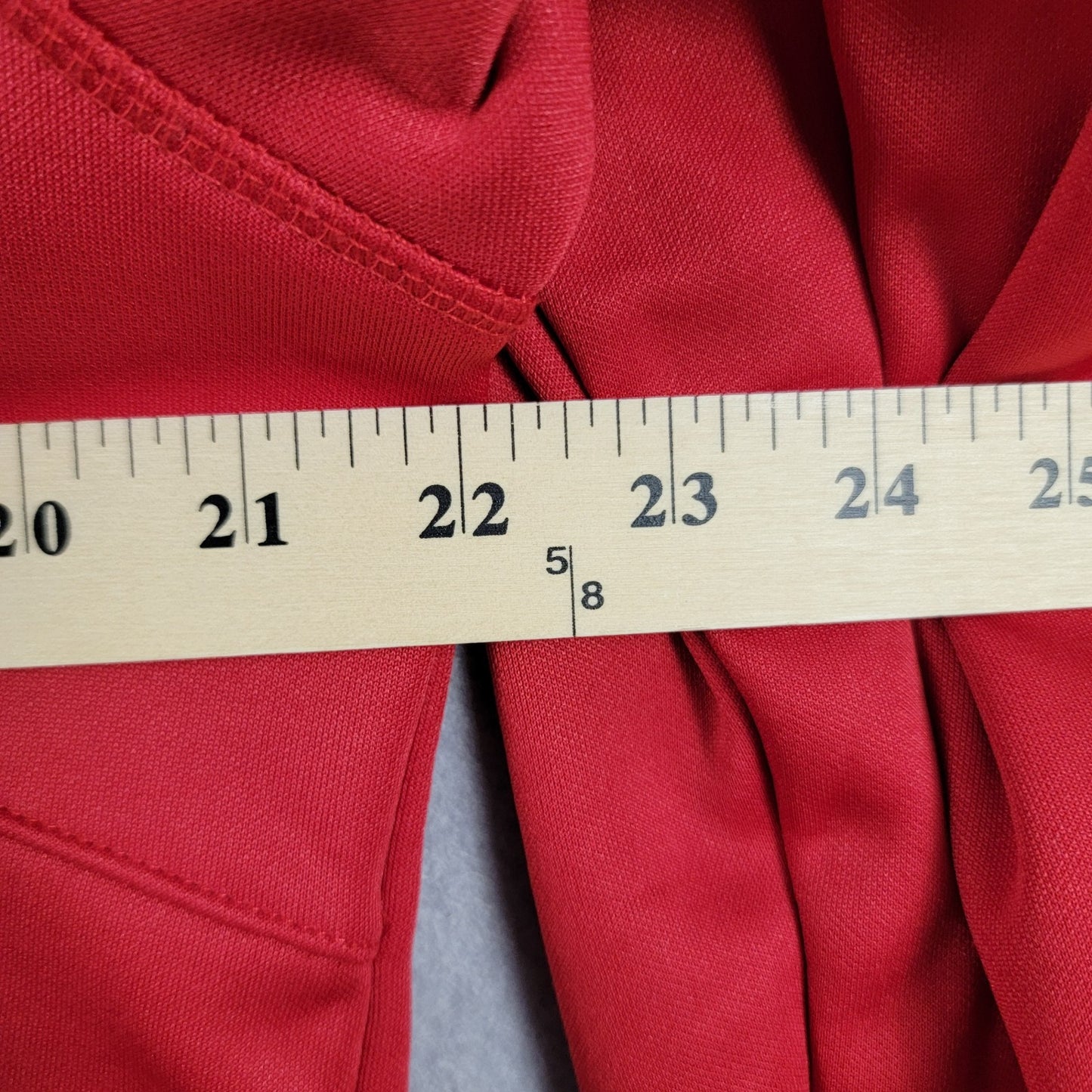 Ohio State Buckeyes Colosseum Red Quarter Zip Hoodie Men’s Medium Preowned
