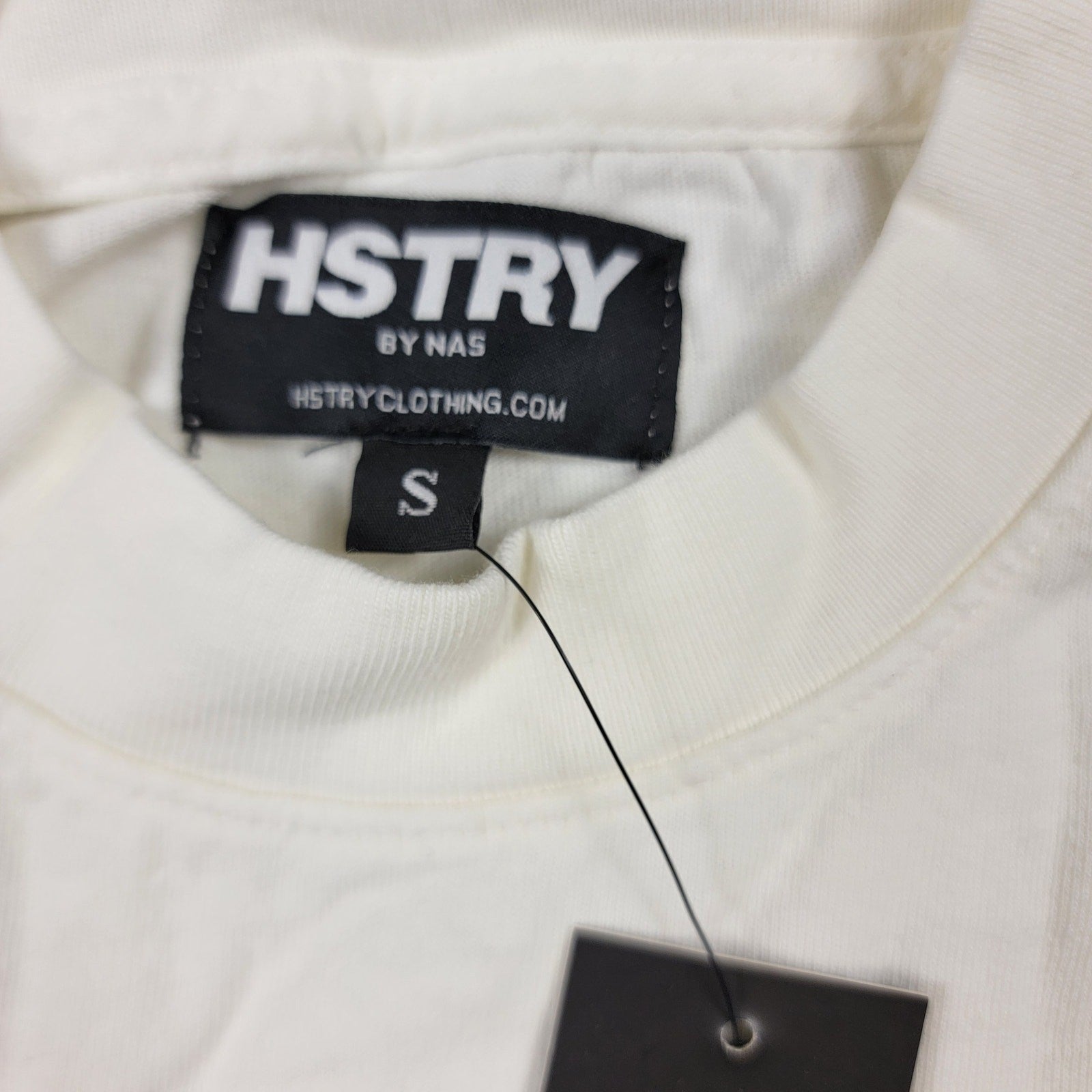 HSTRY by Nas Juneteenth Celebration Tee White Small NWT Hip Hop Streetwear 7542