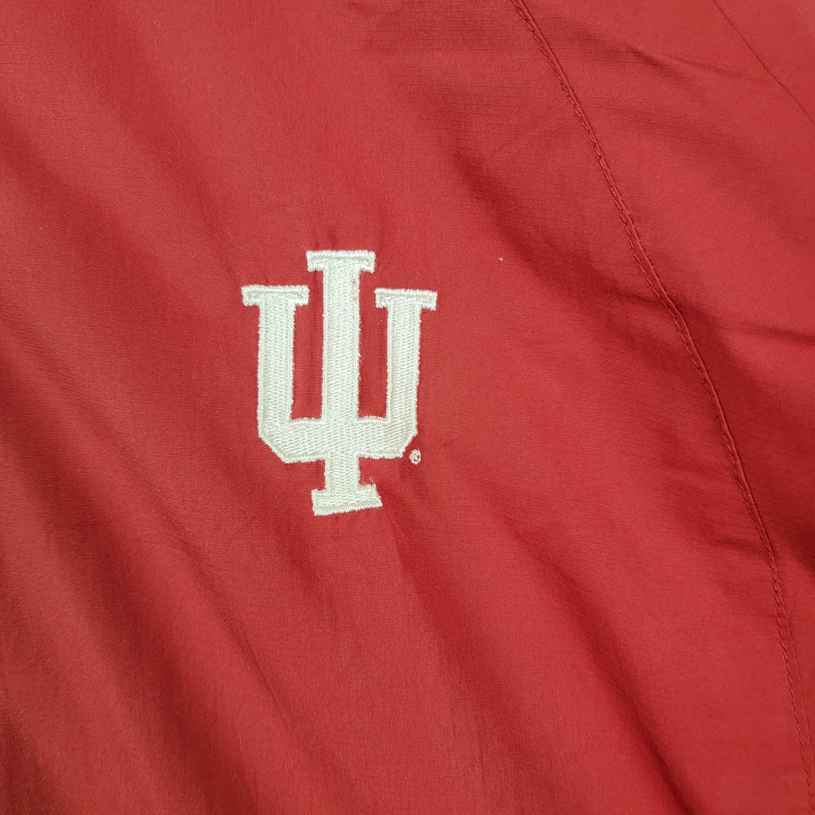 Indiana Hoosiers Adidas Zip Up Jacket Sz M