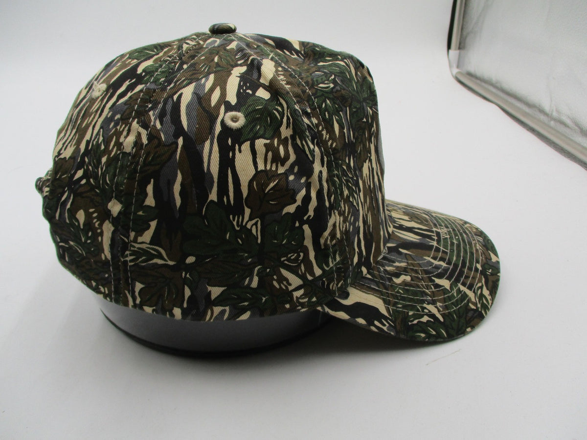 Cobra Hat Cap Snap Back Mens One Size Green Camo C&F Logo Twill Hunting7