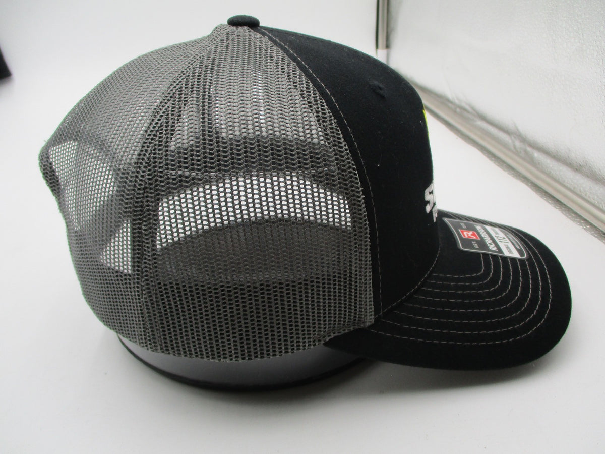 Sunbelt Rentals Hat Cap Snap Back Mens One Size Black Trucker Richardson 1128