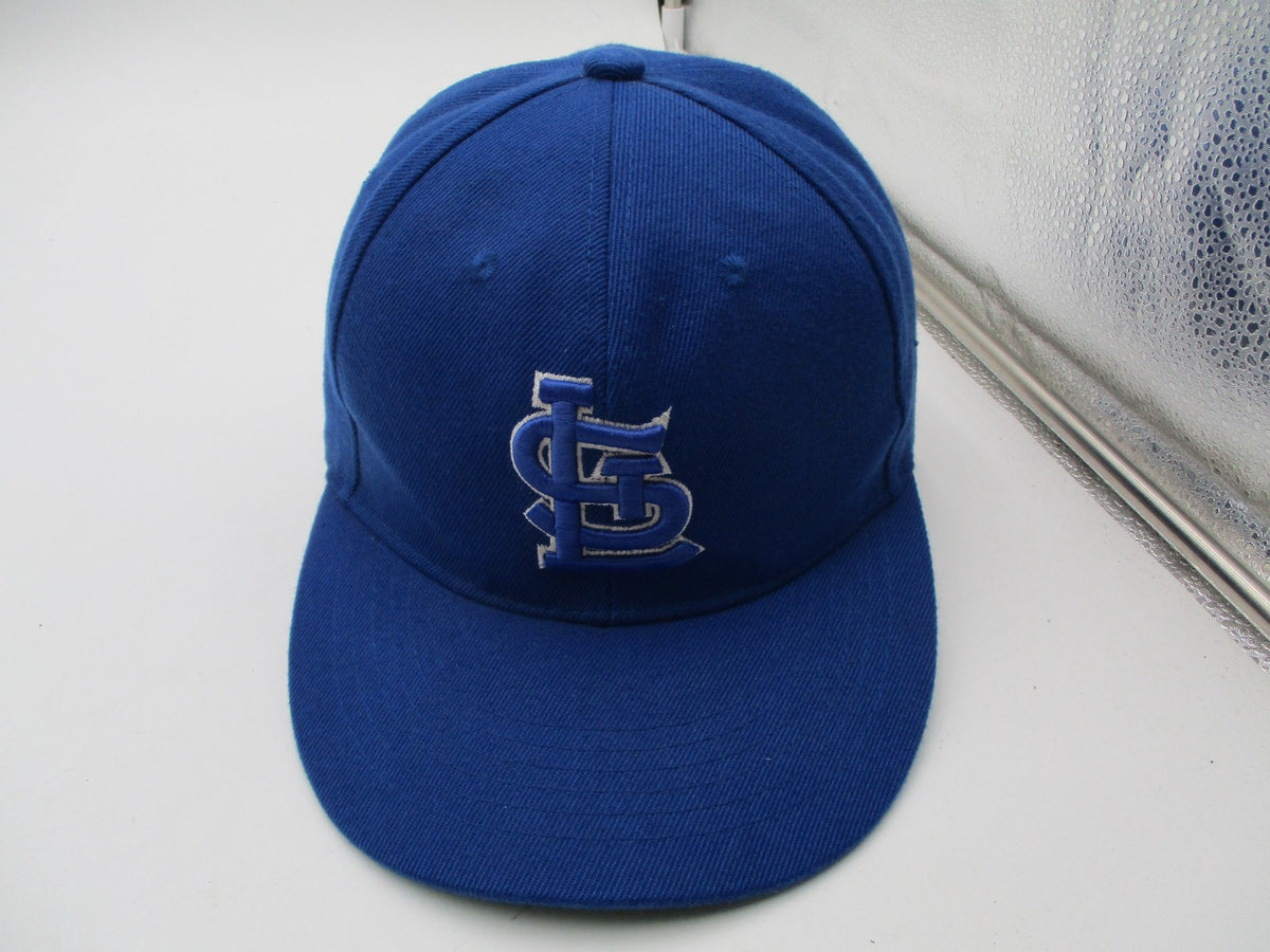 St. Louis Cardinals Hat Cap Snap Back One Size Blue MLB Baseball Mens Leader2