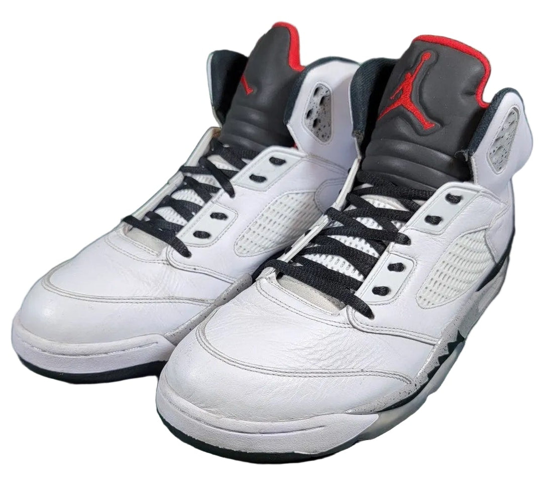 Nike Air Jordan 5 Retro 'White Cement' Sz 11 1360271040