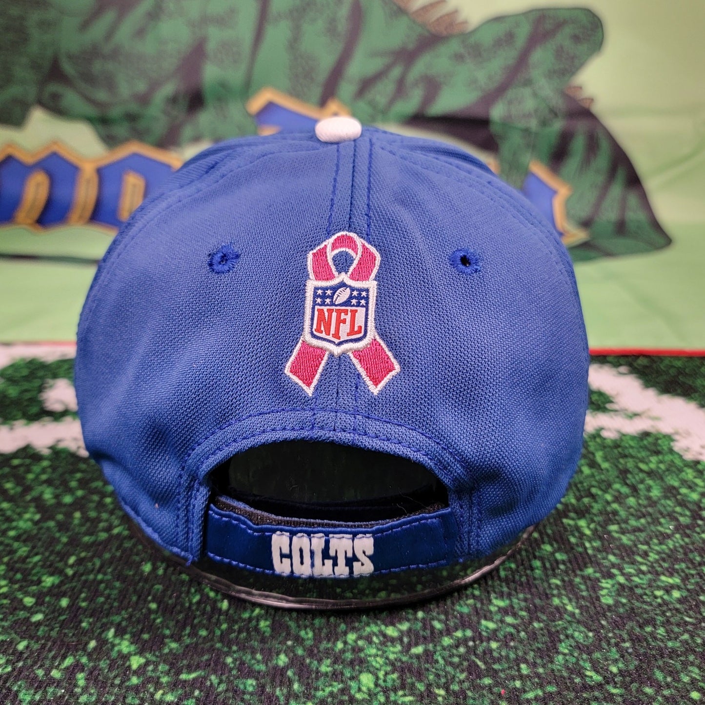 Colts NFL Cancer Awareness Reebok Onfield Strapback OSFM2