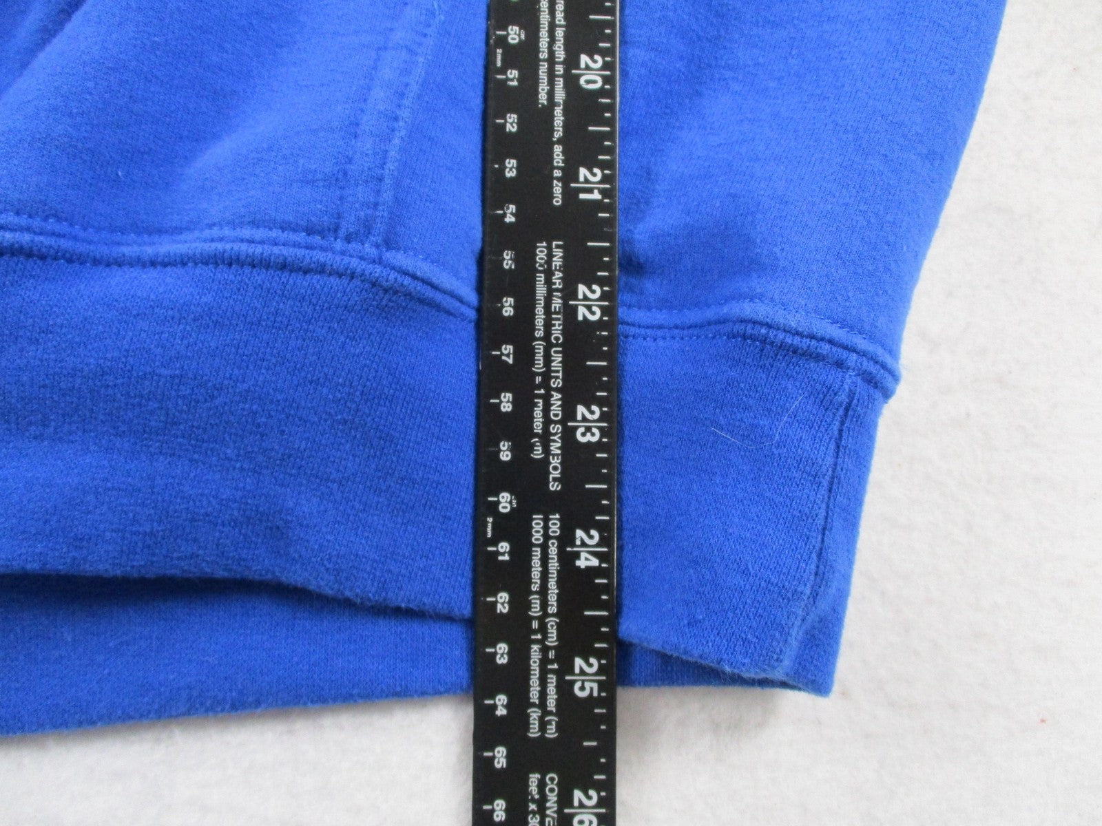 New York Giants Sweatshirt Mens Large Blue NFL Football Super Bowl XLVI Hoodie7