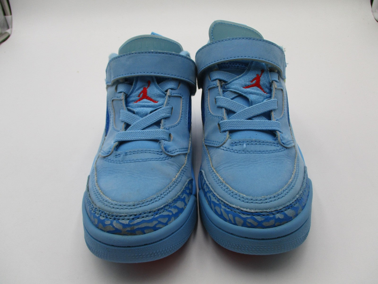 Jordan Spizike Low Oilers Shoes Youth 2Y Blue Basketball Sneakers FQ3951-4001
