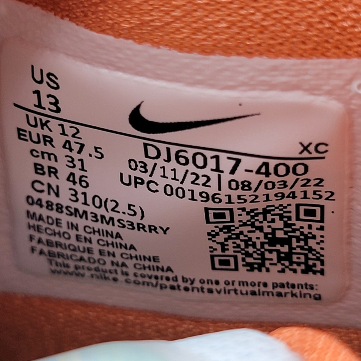 Nike Kyrie 8 'Eagle' Sz 13 DJ6017-400