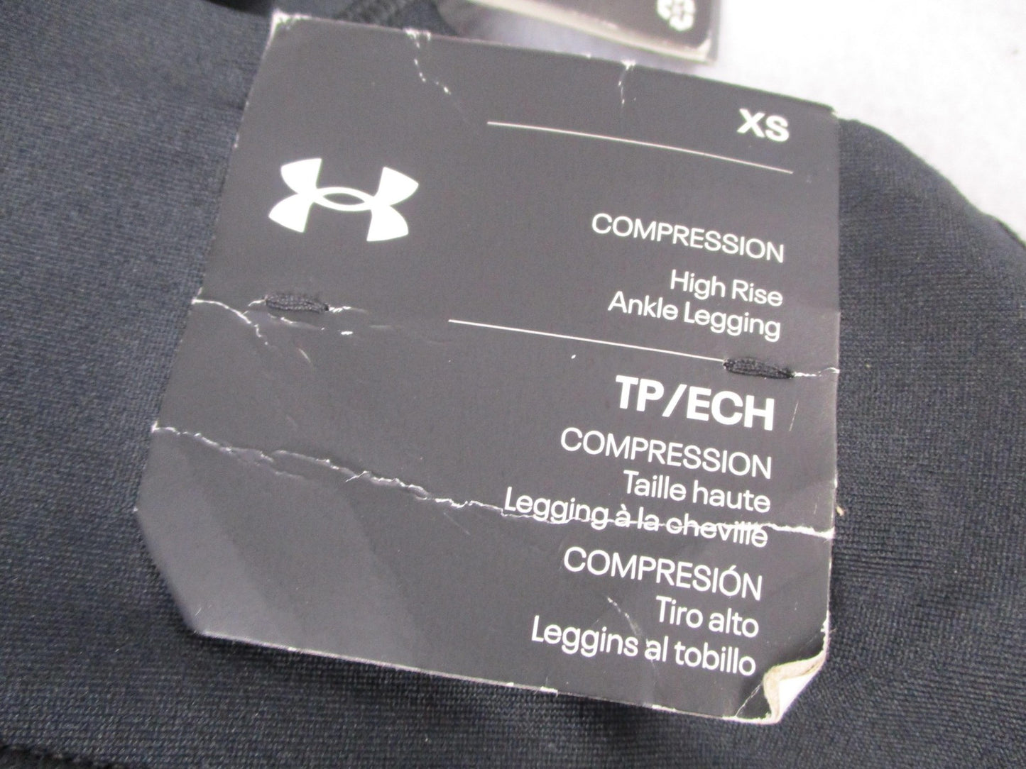 Under Armour Compression Leggings Womens XS Lot Of 2 High Rise HeatGear