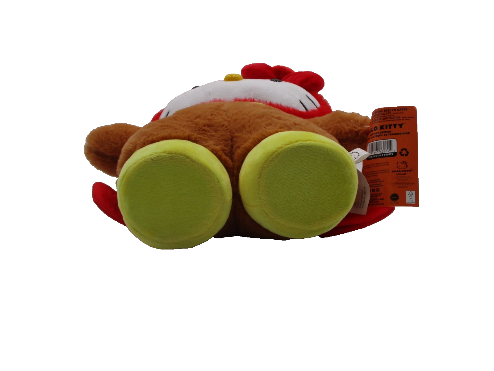Sanrio Hello Kitty 18" Thanksgiving Harvest Fall Autumn Turkey Plush Greeter4