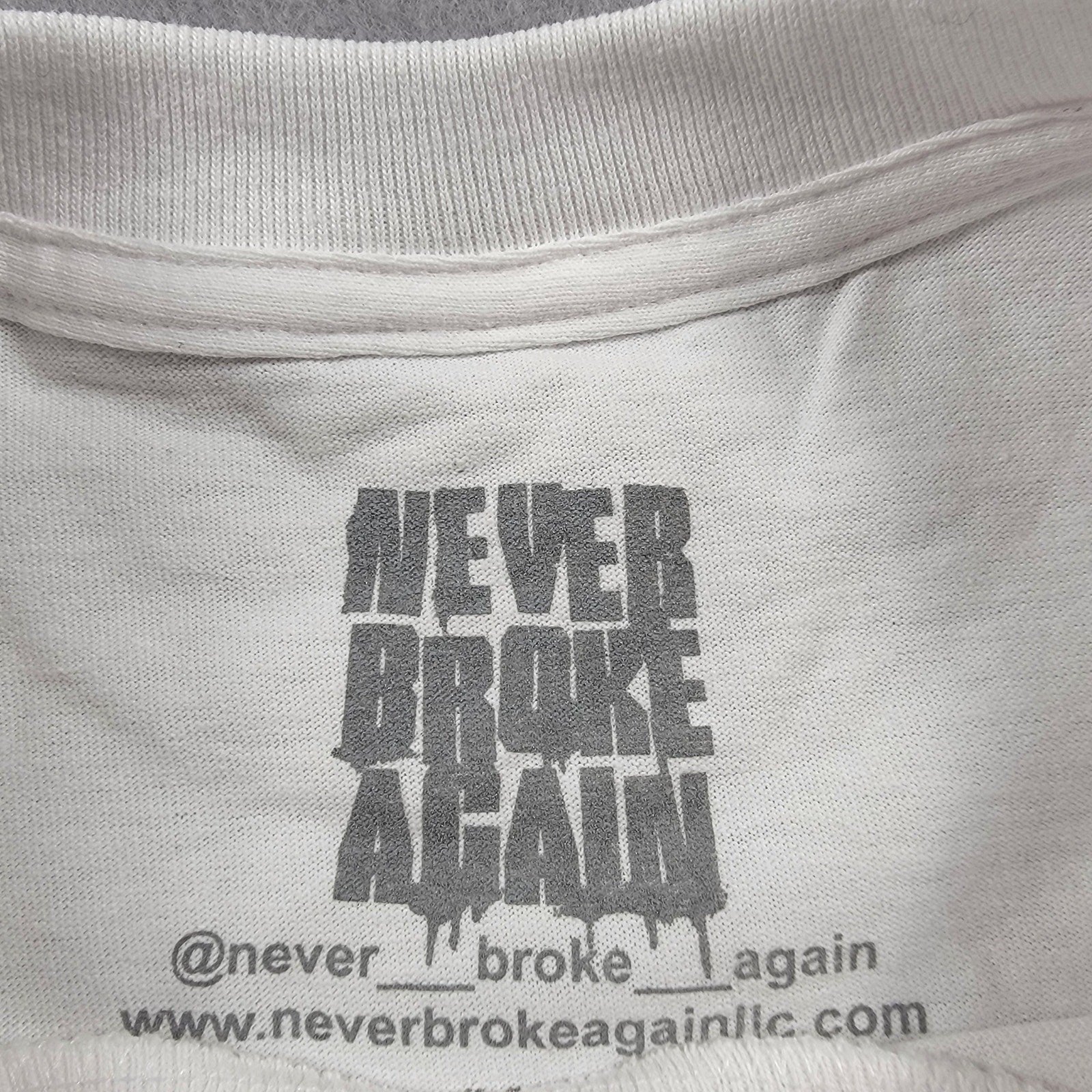 Young Boy Never Broke Again Deep Down Louisiana T White Sz XL3