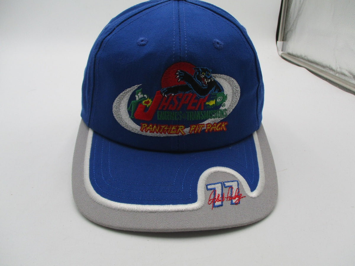 Dave Blaney 77 Jasper Hat Cap Snap Back One Size Blue NASCAR Auto Racing Mens0