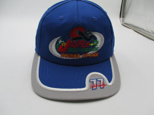 Dave Blaney 77 Jasper Hat Cap Snap Back One Size Blue NASCAR Auto Racing Mens0