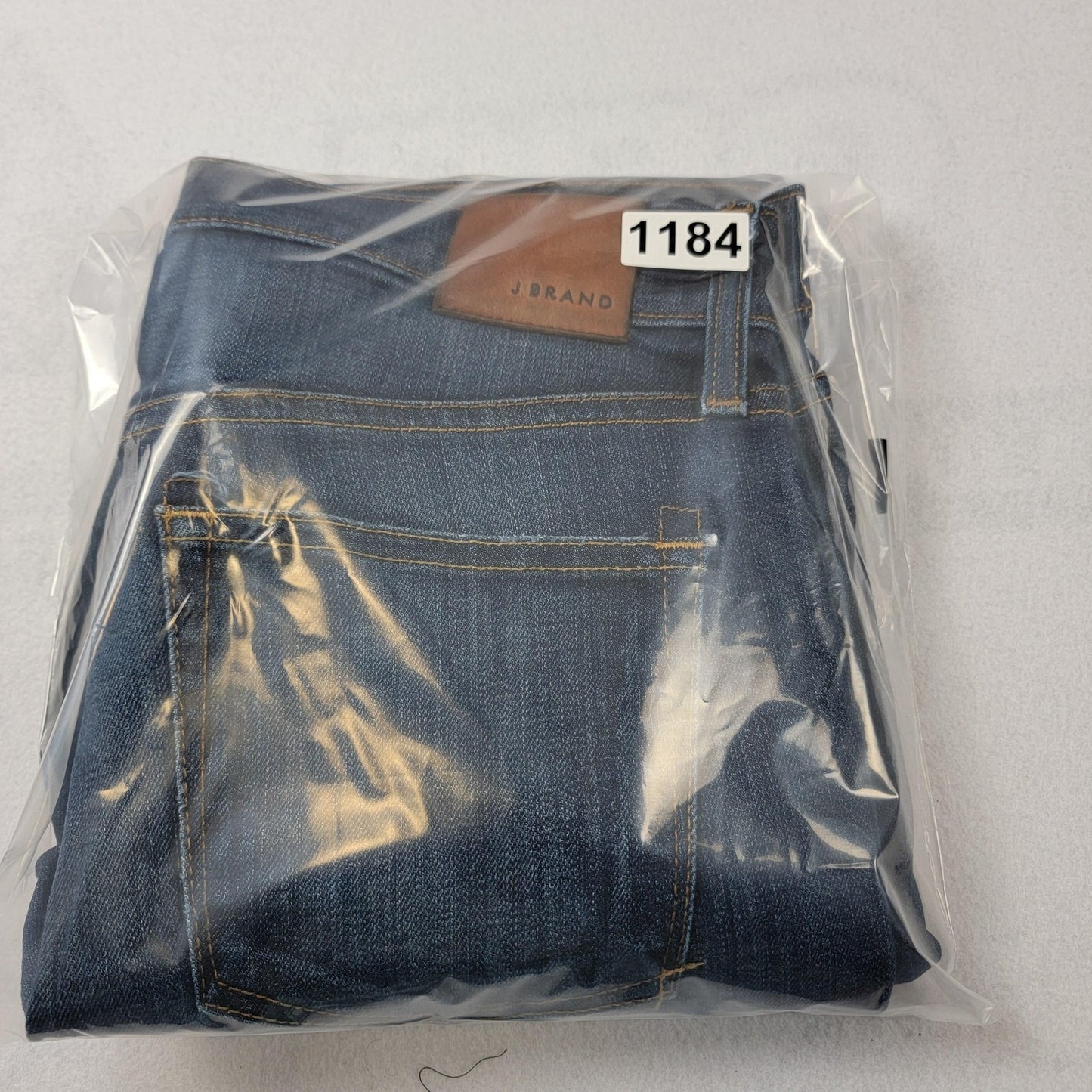 J Brand Jeans Mens 32 Blue Kane Slim Straight Stretch Indigo Denim Made USA 118410