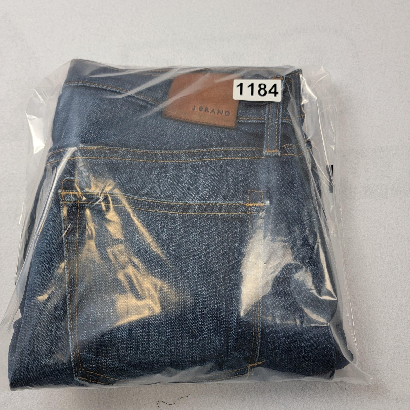 J Brand Jeans Mens 32 Blue Kane Slim Straight Stretch Indigo Denim Made USA 118410