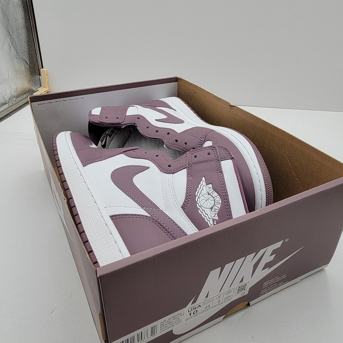 Nike Air Jordan 1 Retro High OG Mauve - Men's Size 106