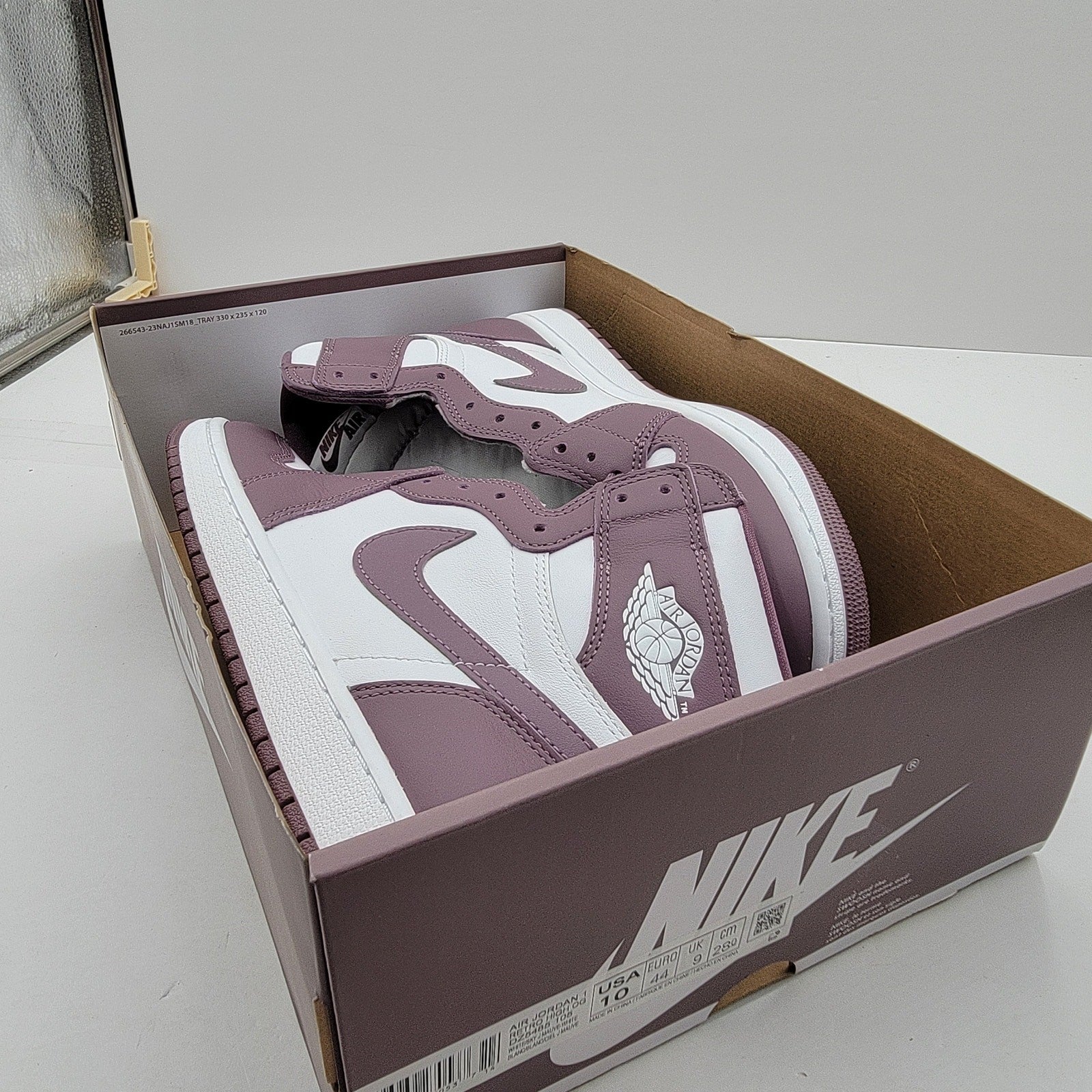 Nike Air Jordan 1 Retro High OG Mauve - Men's Size 106
