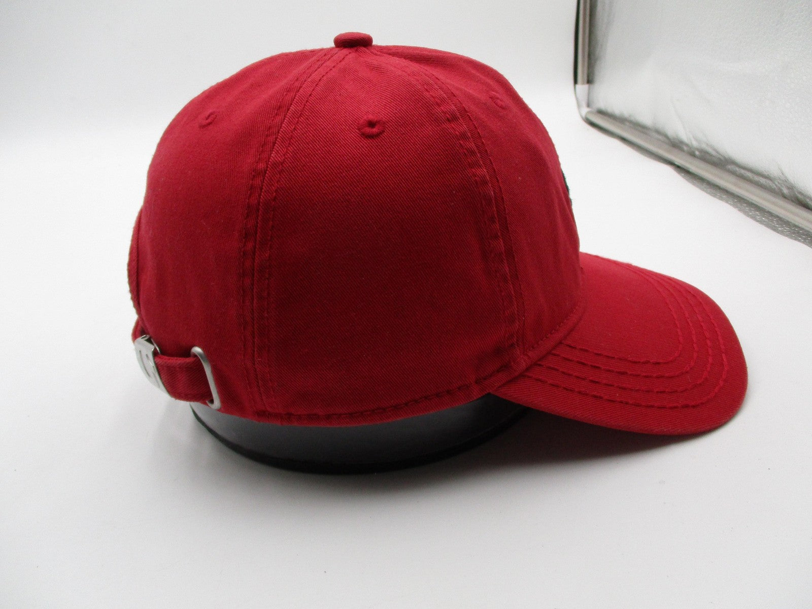 True Religion Hat Cap Strap Back Mens One Size Red Horseshoe Logo Baseball4