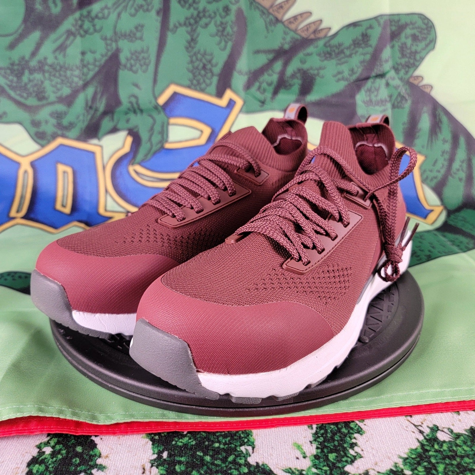 Carhartt Womens Haslett SD Work Shoe Burgundy Sz 8.5 FS2404W0