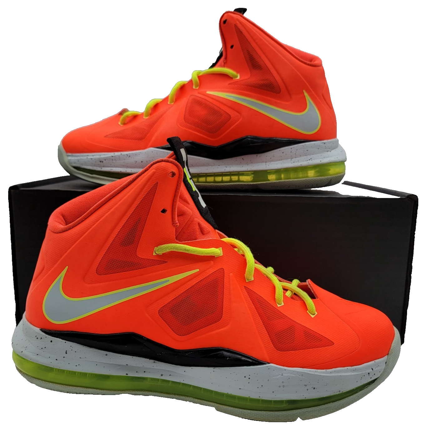 NIKE LEBRON 10 GS 'BRIGHT CRIMSON' SZ 6.5Y/8W 543564800