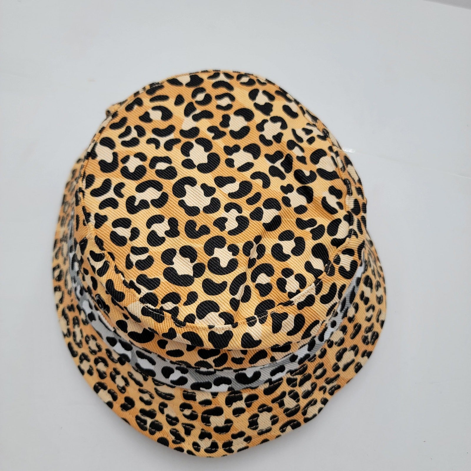The Hideout Clothing Frosty Tropics Leopard Denim Bucket Hat Only 100 Made2