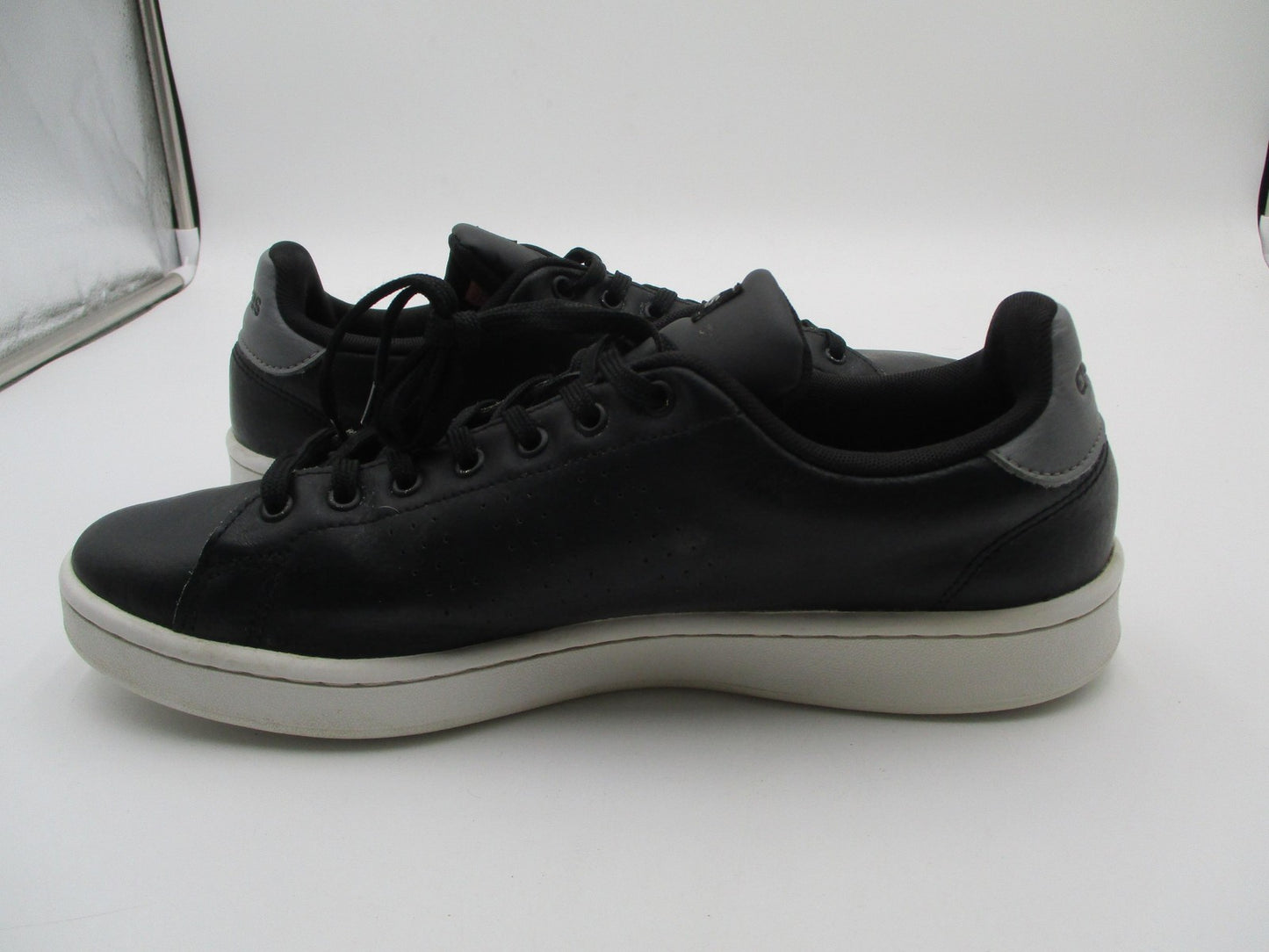 Adidas Shoes Mens Size 11.5 Black Synthetic Low Top Casual Sneakers F364317