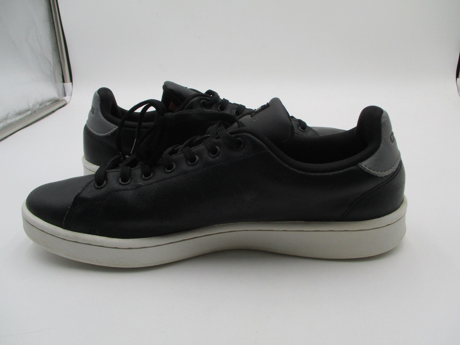 Adidas Shoes Mens Size 11.5 Black Synthetic Low Top Casual Sneakers F364317