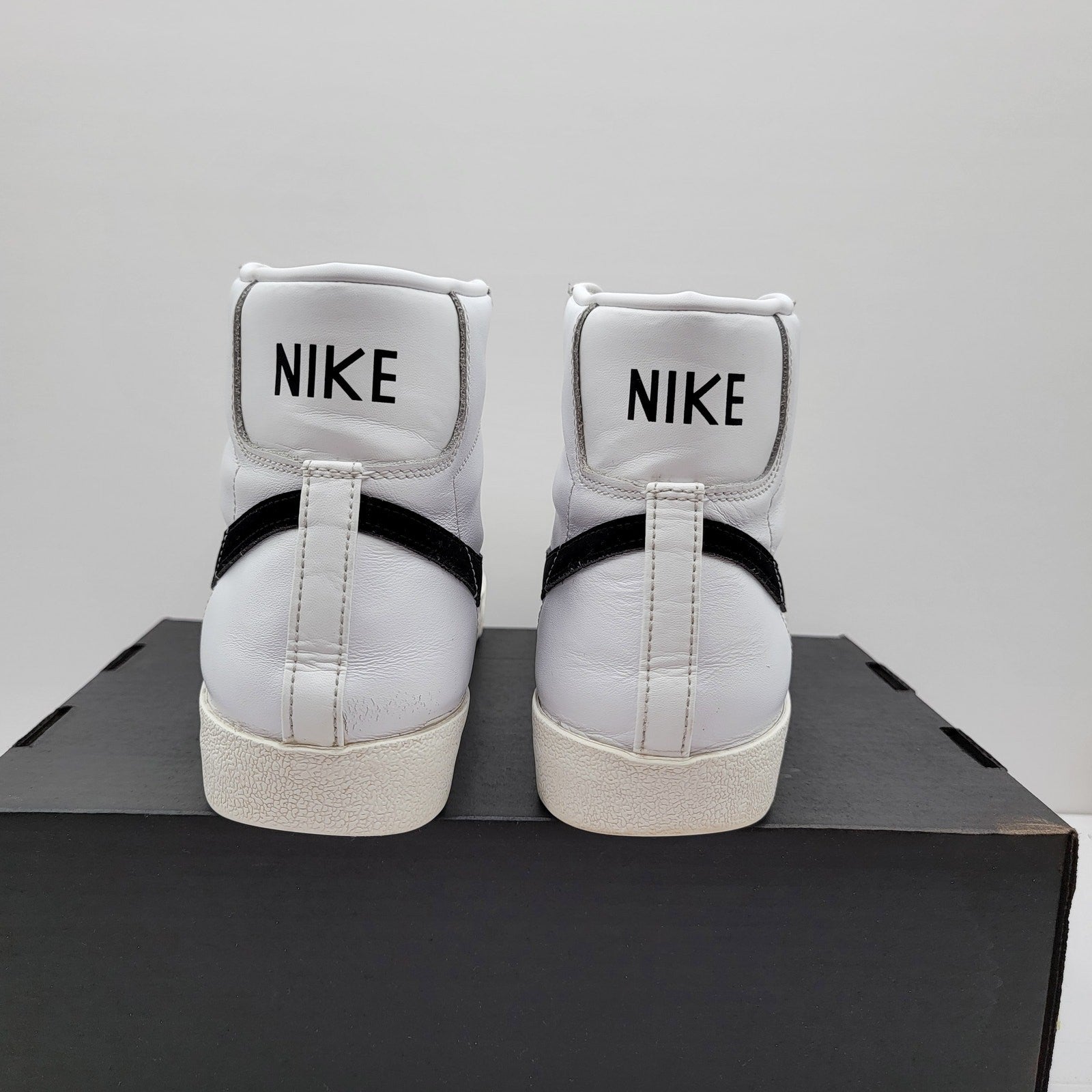 Nike Blazer Mid '77 Vintage White Black Men's Size 11.5