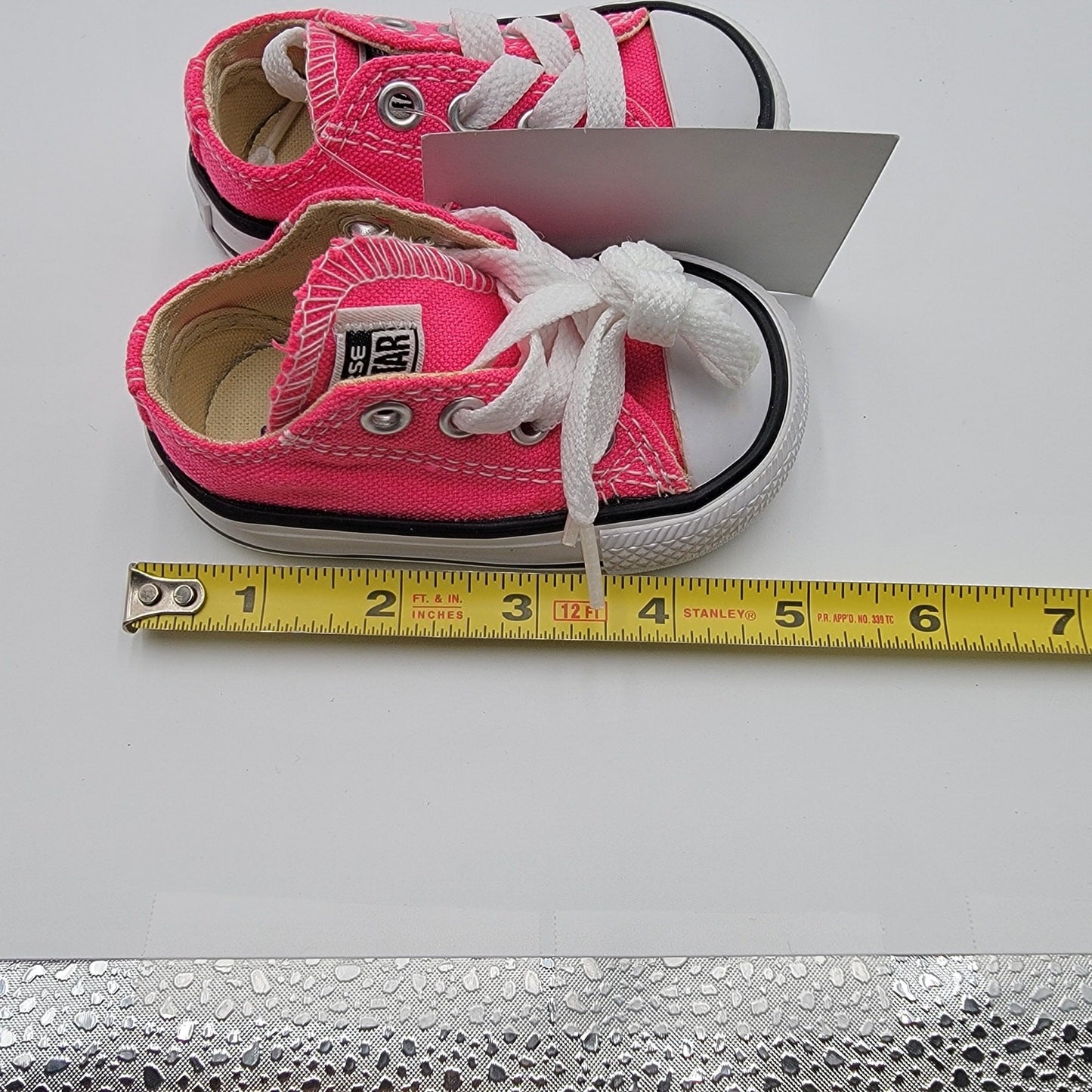 Converse CTAS OX Pink Pow Infant Sneakers 75764C
