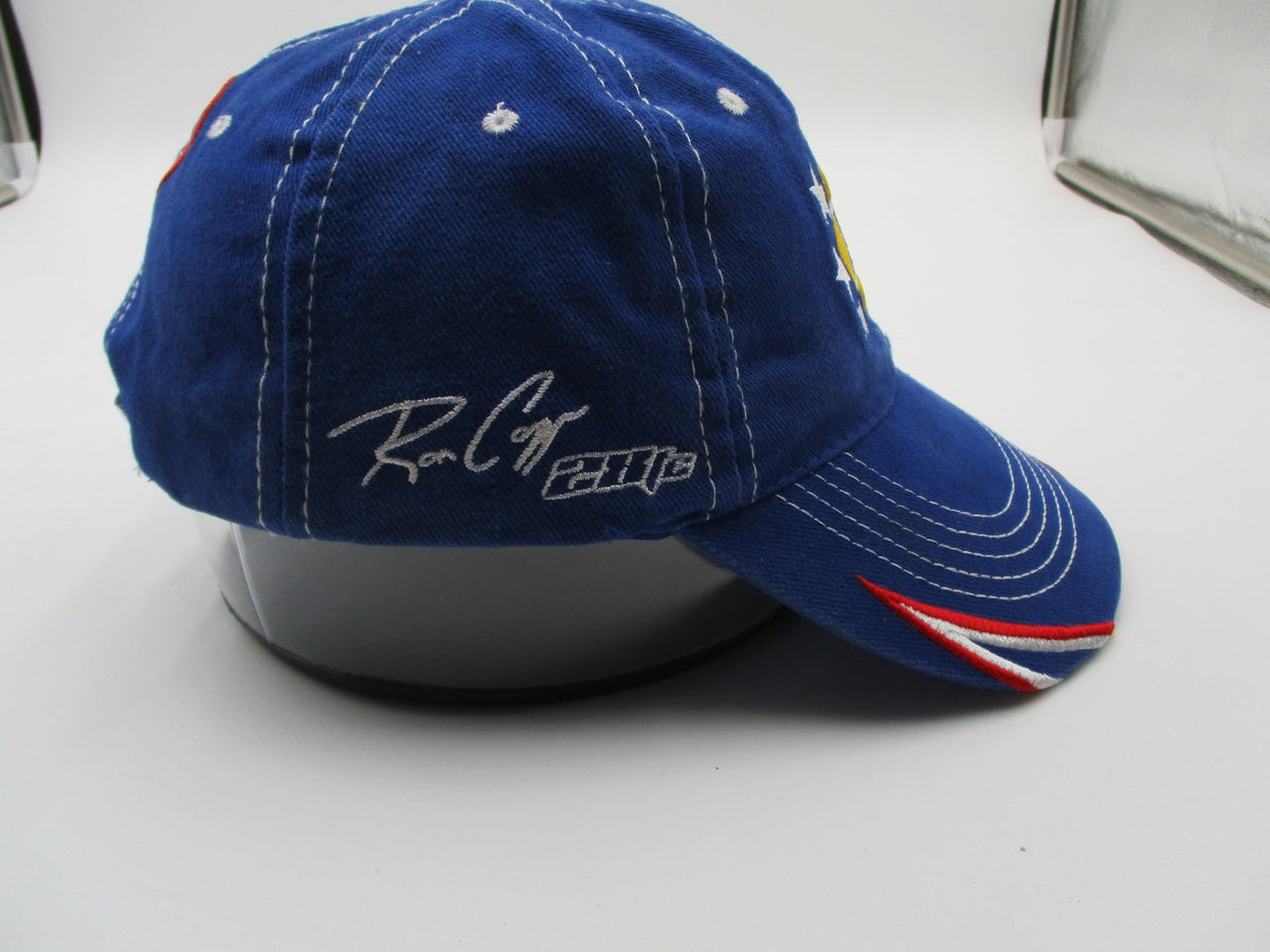Ron Capps NAPA Racing Hat Cap Strap Back One Size Blue NHRA Drag Racing Mens9