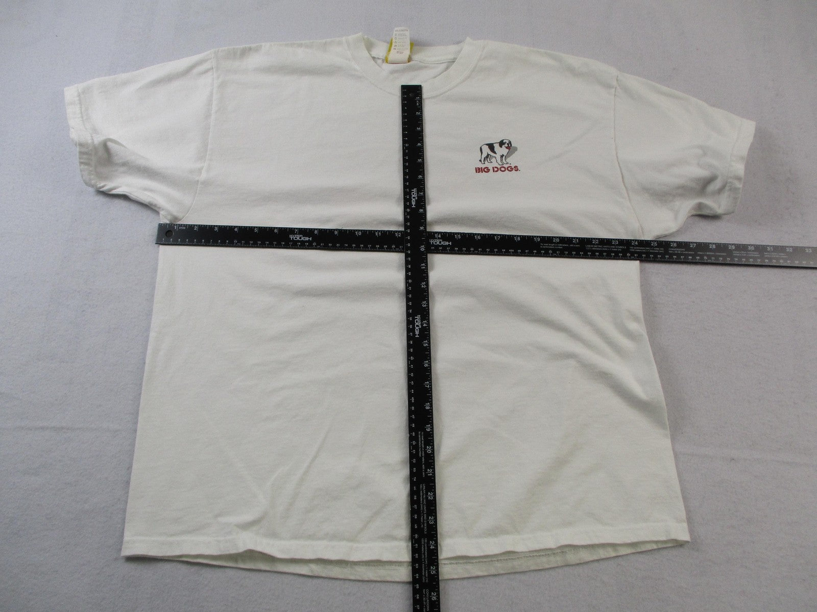 Vintage Big Dogs Shirt Mens XL White Polish My Rod Hot Rod Car Graphic 2000s6