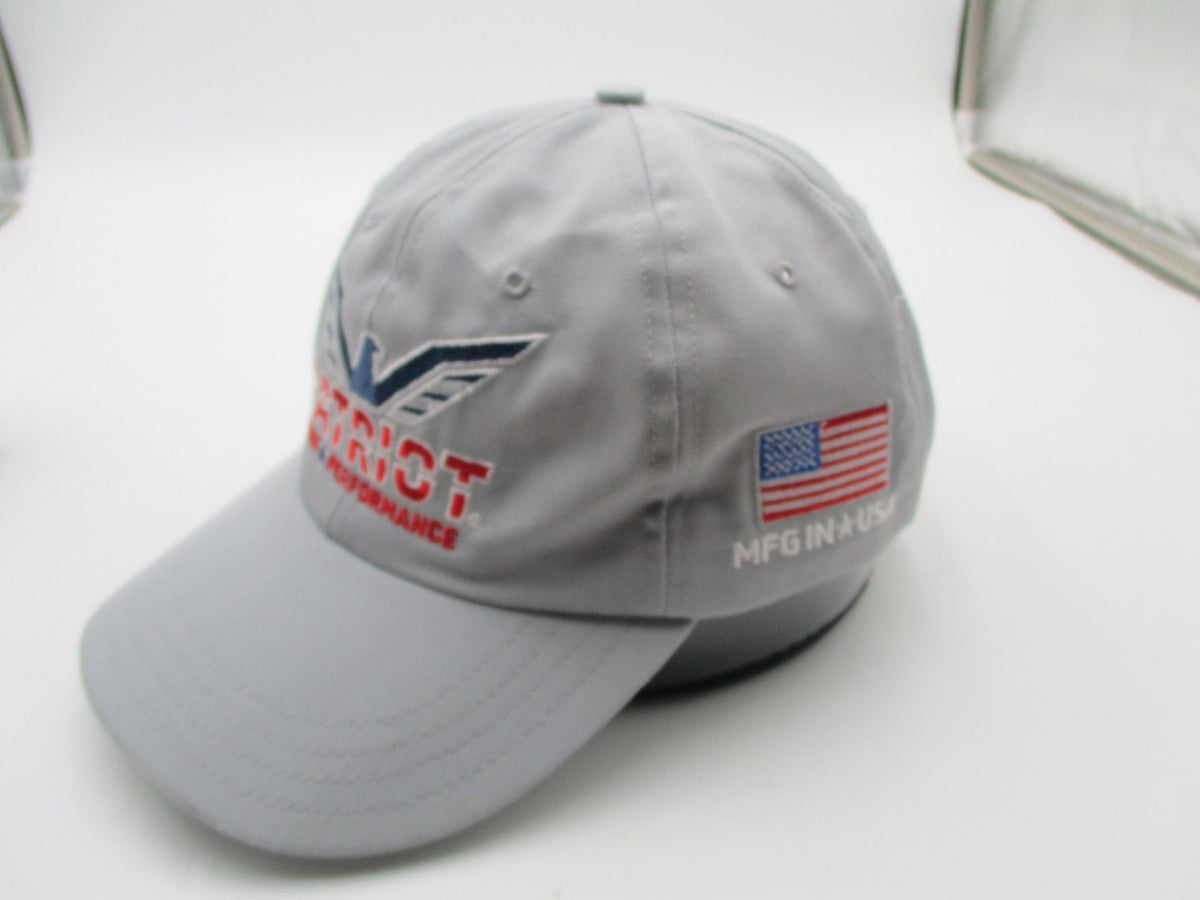 Patriot High Performance Hat Cap Strap Back Mens One Size Gray USA Unionwear4