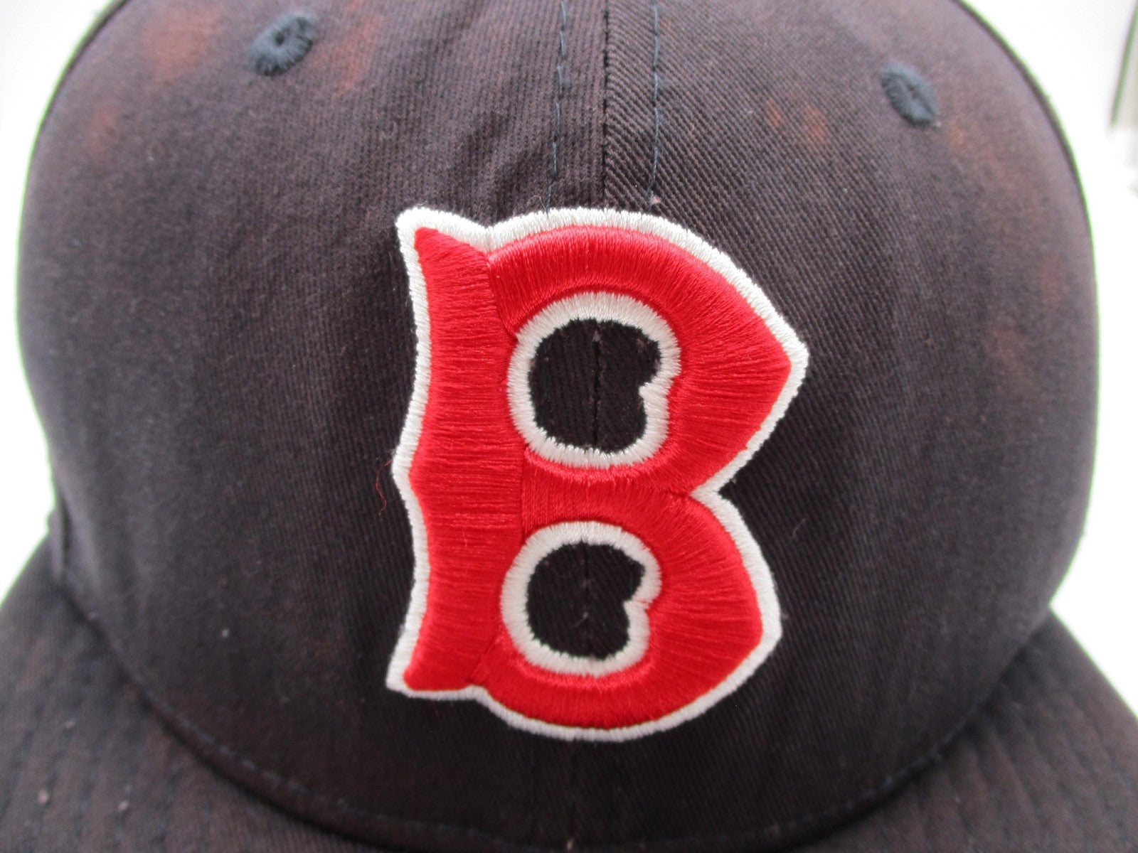 Boston Red Sox Hat Cap Snap Back One Size Blue Mens New Era Cooperstown3
