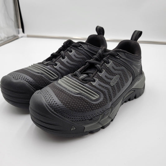 Keen Utility Kansas City KBF Men Shoes Black Comp Toe Sz 8EE0