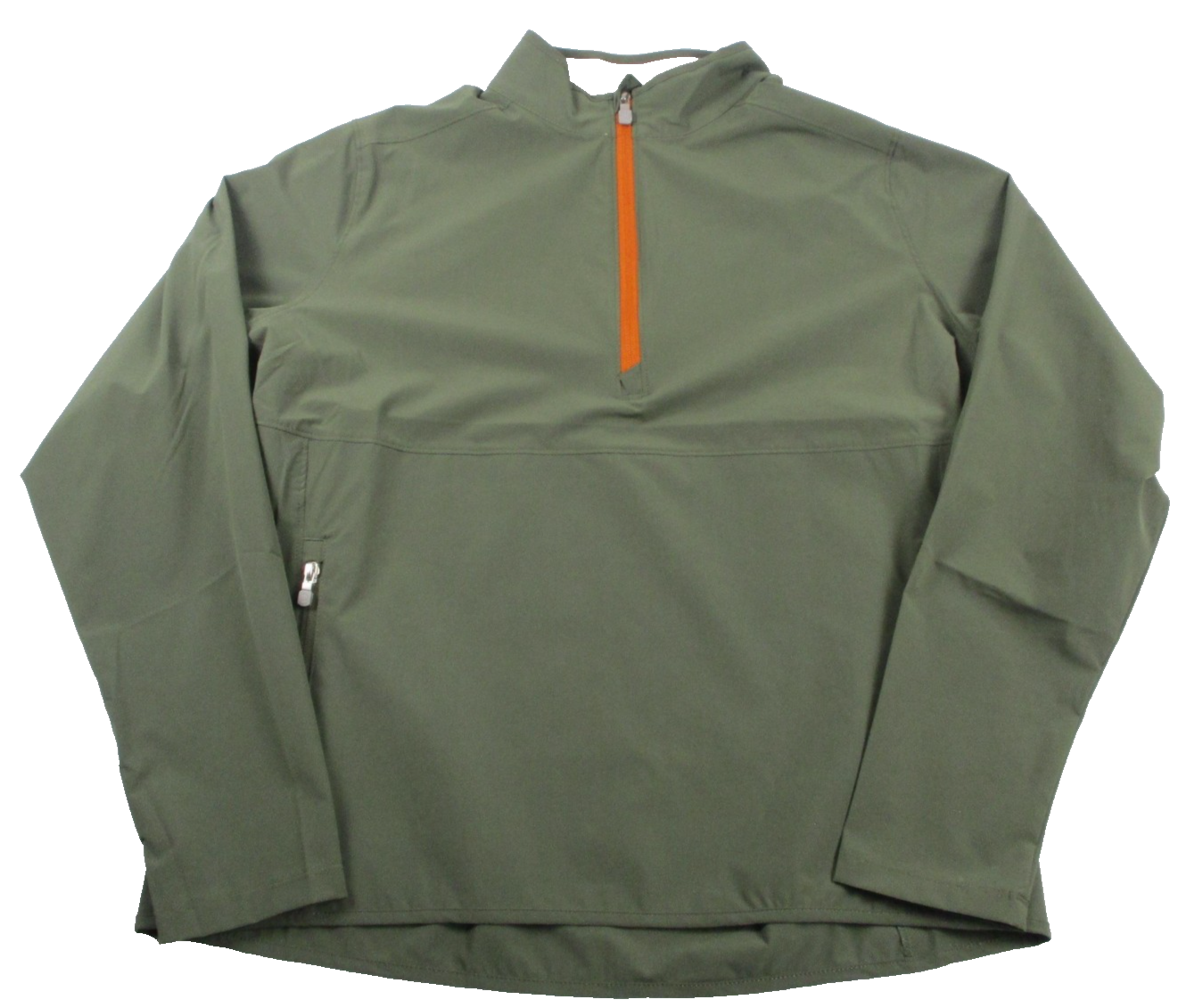 Peter Millar Crown Crafted Jacket Mens XL Green 1/4 Zip Golf Windbreaker 13210