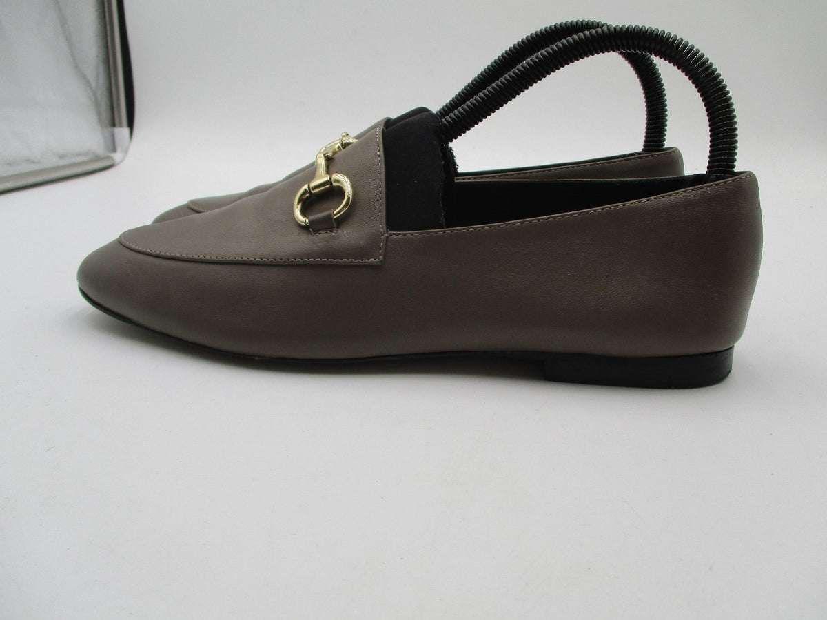 A. Soliani Shoes Womens Size 8 Brown Leather Horsebit Loafers Made In Italy2