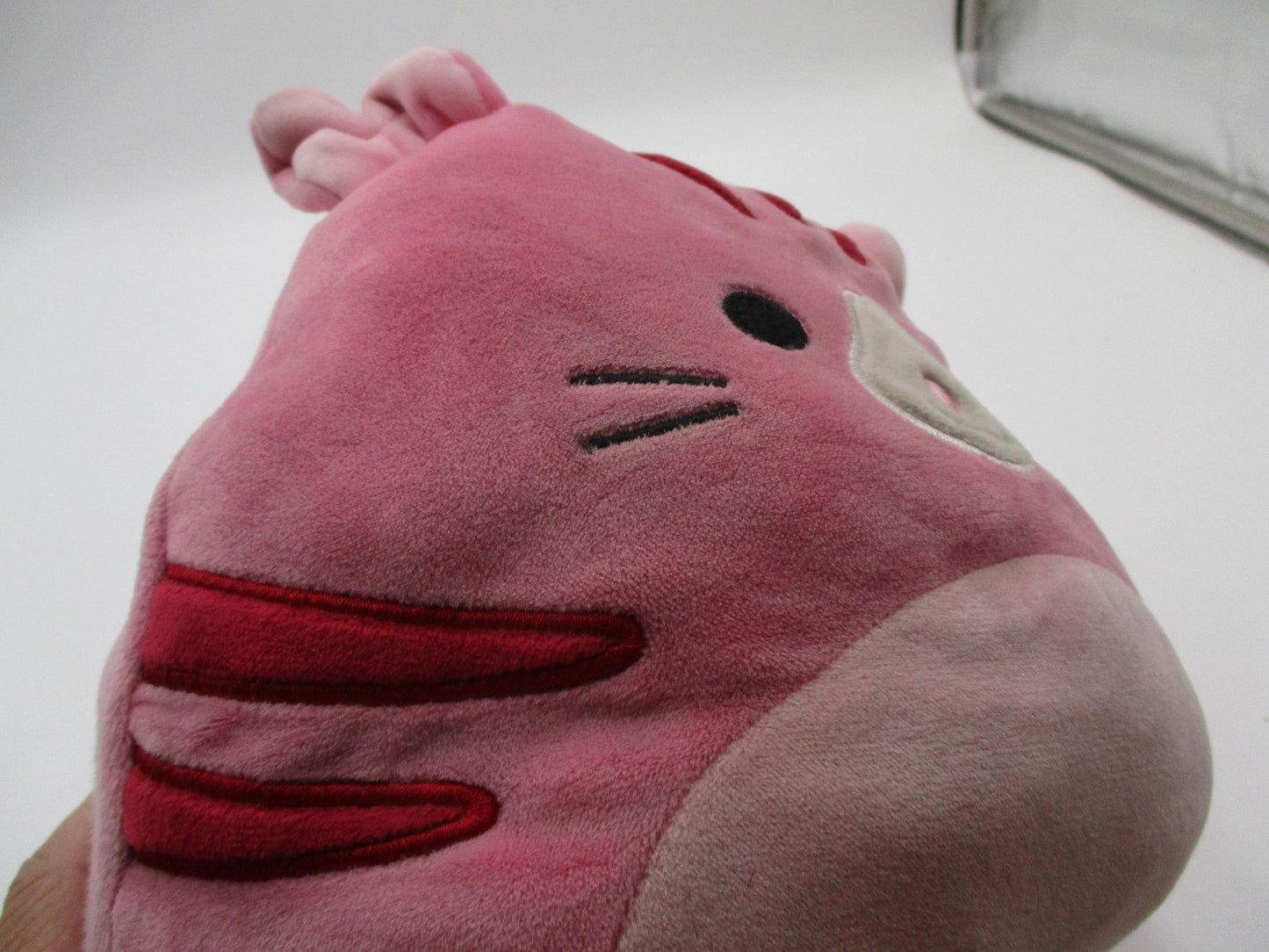Squishmallows FlipaMallows Geraldine Malu Cat Plush Small Pink Gray Reversible9
