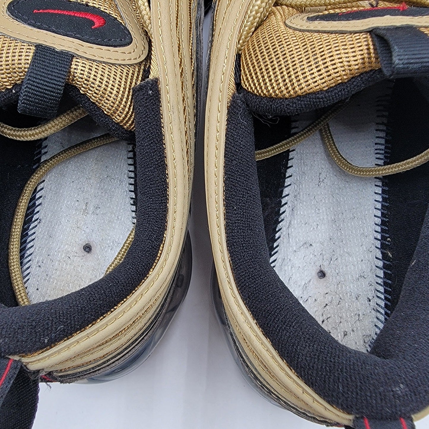 Nike Air Vapormax 97 'Metallic Gold' Mens Sz 12 AJ7291-700