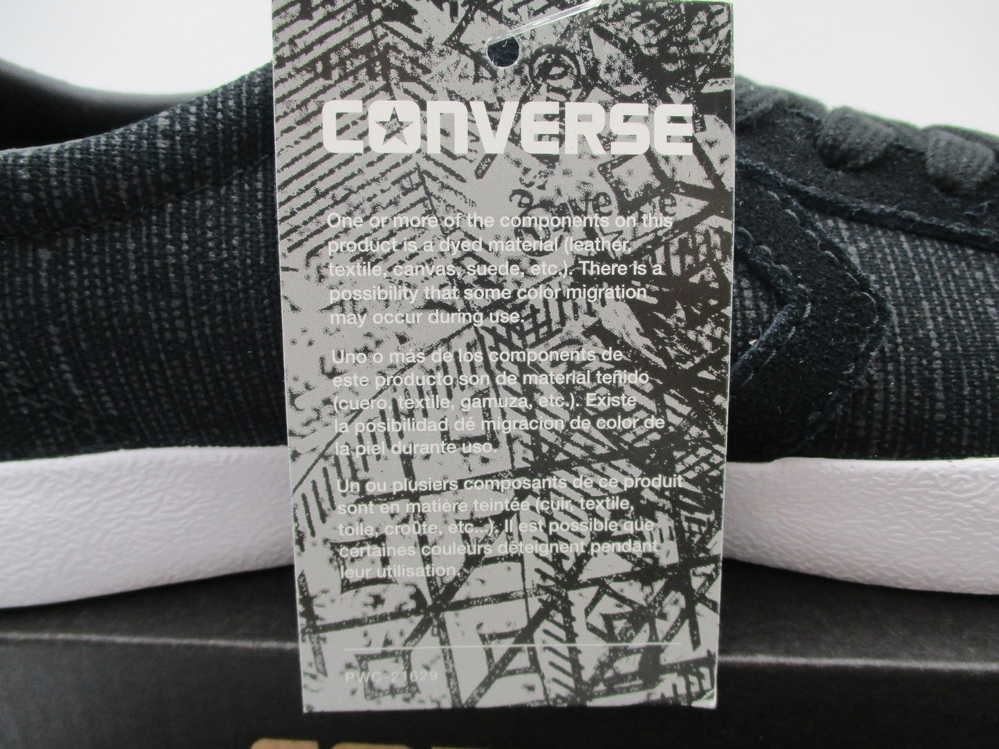 Converse Breakpoint Ox Shoes Mens Sz 6 Womens 7.5 Black White Sneakers 155581C8